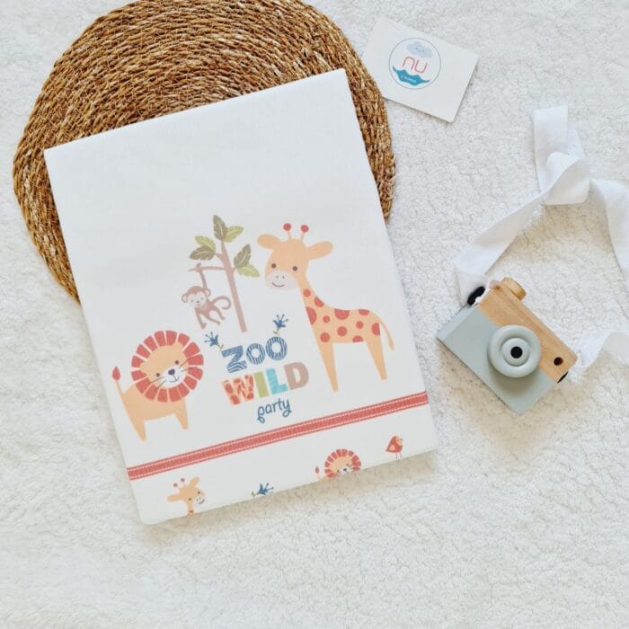 1000148346 Zoo Party Penye Battaniye - Görsel 1