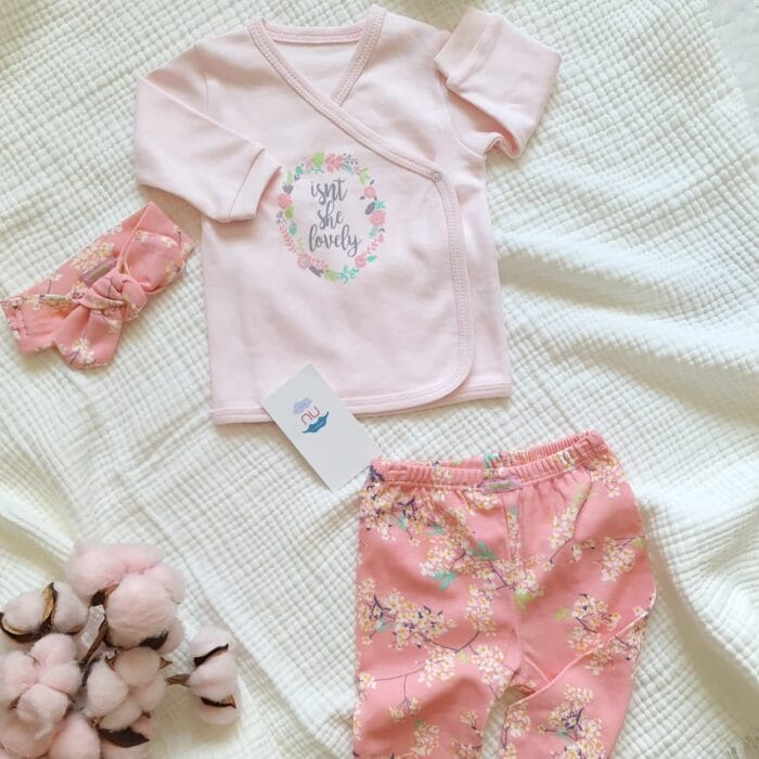 1000110887 Lovely Girl Hastane Çıkış Seti - Görsel 1