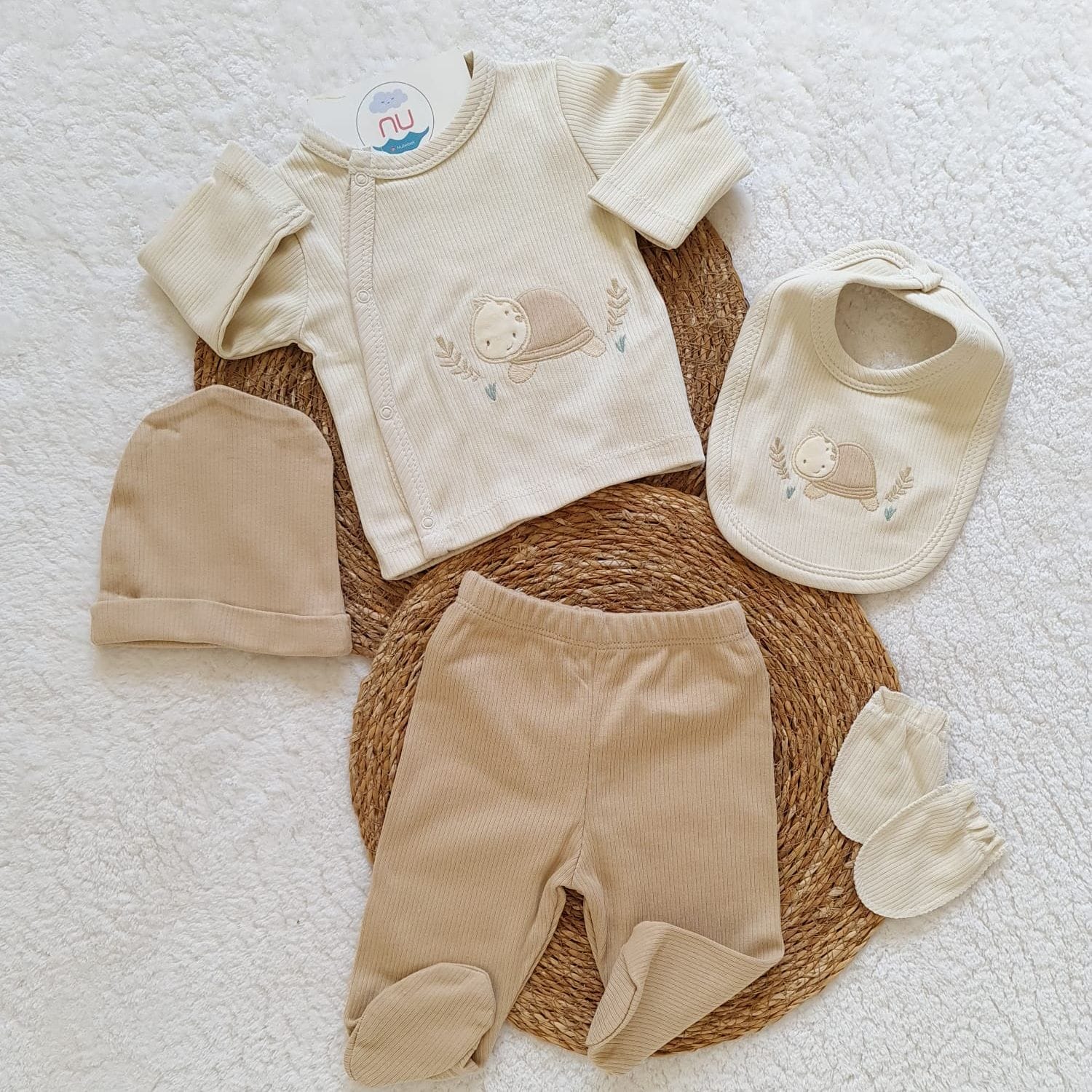 1000124507 Sevimli Kaplumbağa Hastane Çıkış Seti - Görsel 1