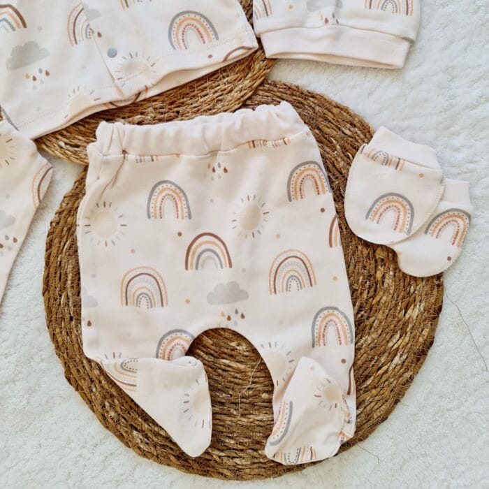 Gökkuşağı Hastane Çıkış Seti - Görsel 3