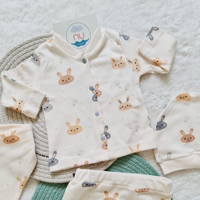 Tavsancık Hastane Çıkış Seti - Görsel 3