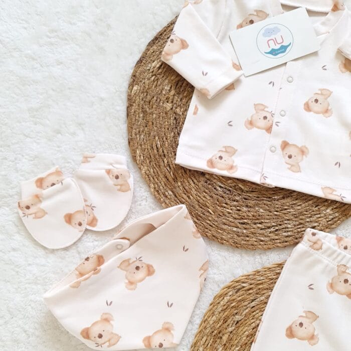 Minik Koala Hastane Çıkış Seti - Görsel 3