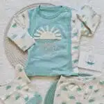 Sunny Days Bebek Takımı Mint - Görsel 2