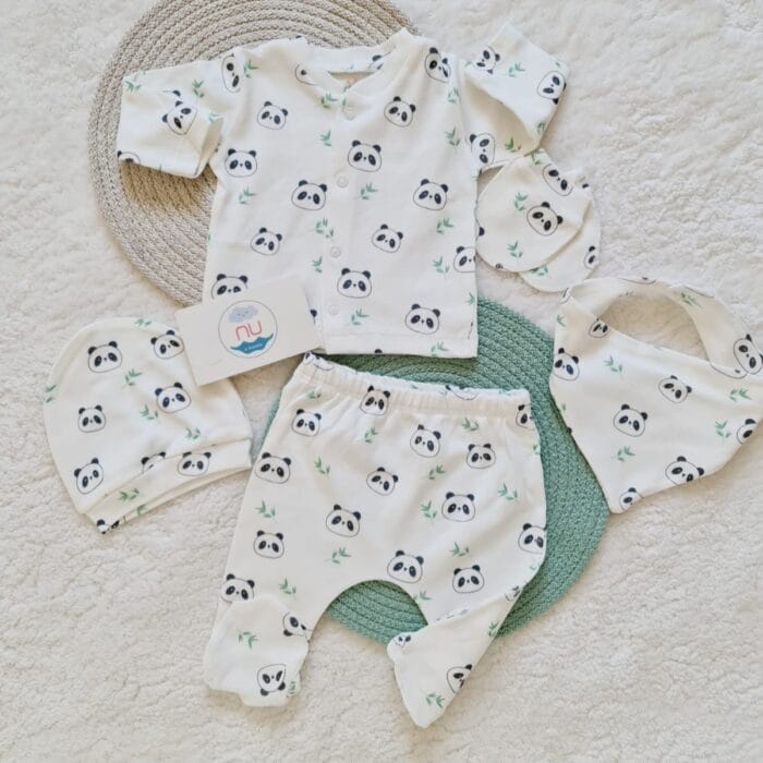 Panda Hastane Çıkış Seti - Görsel 1