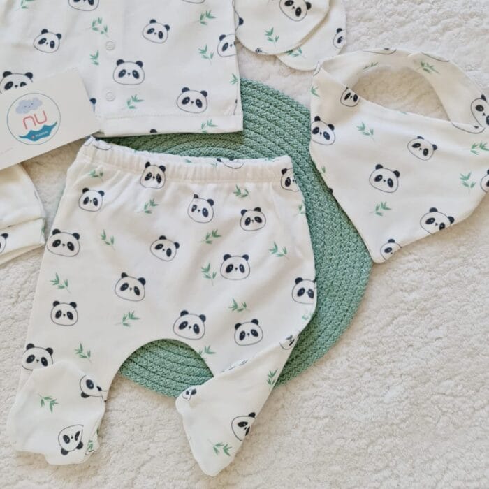 Panda Hastane Çıkış Seti - Görsel 3