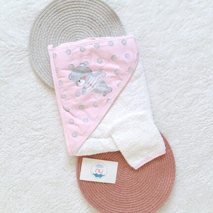 Mutlu Ayıcık Banyo Havlusu