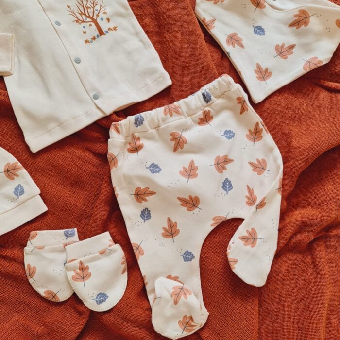 Sonbahar Ağacı Hastane Çıkış Seti - Görsel 3