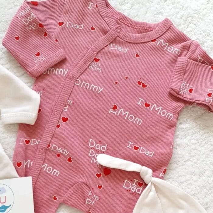 Pink Mom Dad Tulum Seti - Görsel 3