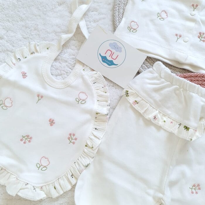 Bahar Çiçekleri Hastane Çıkış Seti - Görsel 3