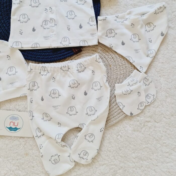 Gri Filler Hastane Çıkış Seti - Görsel 2