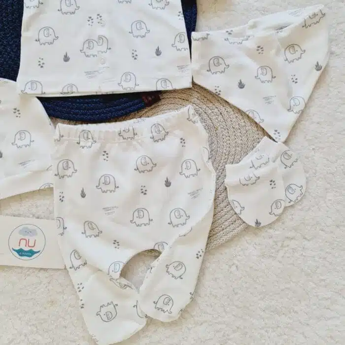 Gri Filler Hastane Çıkış Seti - Görsel 2