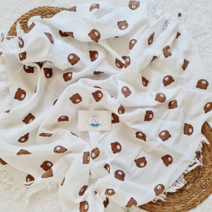 Bear Muslin Battaniye