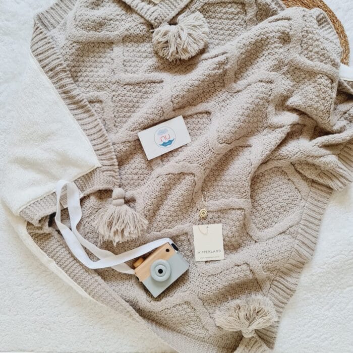 Mocha Welsoflu Yün Battaniye - Görsel 3