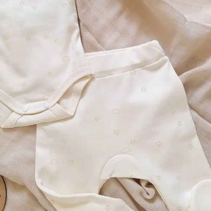 Yıldızlar Muslin Örtülü Takım - Görsel 2