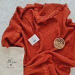 Kiremit 4 Katlı Muslin Battaniye