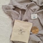 Gri 4 Katlı Muslin Battaniye - Görsel 2