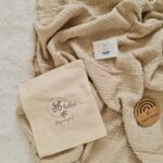 Bej 4 Katlı Müslin Battaniye - Görsel 3