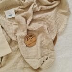 Bej 4 Katlı Müslin Battaniye - Görsel 2