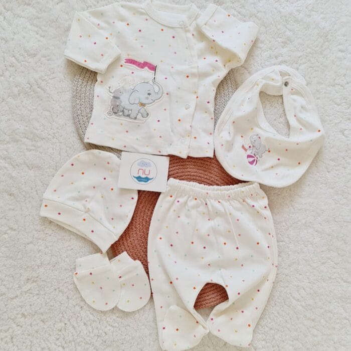 Balonlu Fil Hastane Çıkış Seti - Görsel 1