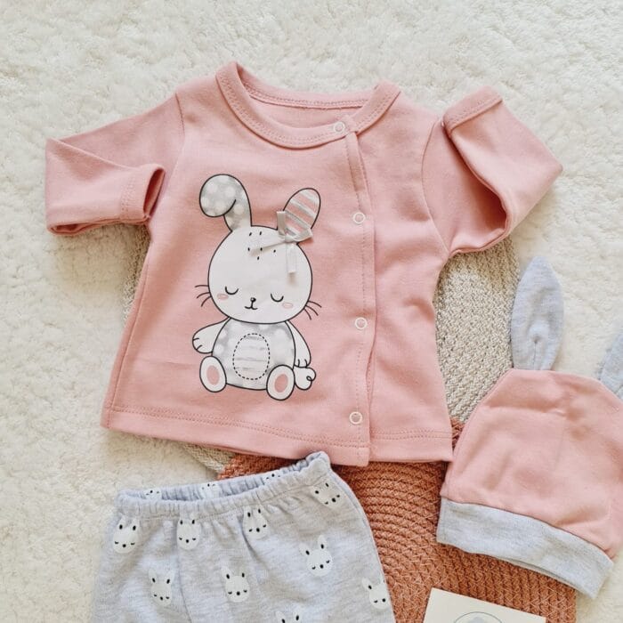 Tavşan Bebek Takımı - Görsel 2