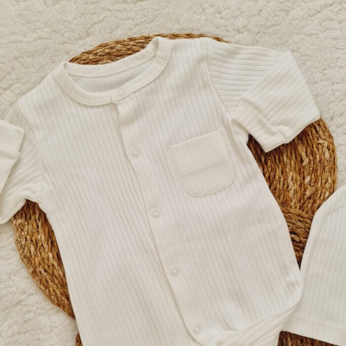 Cepli Beyaz Tulum - Görsel 2