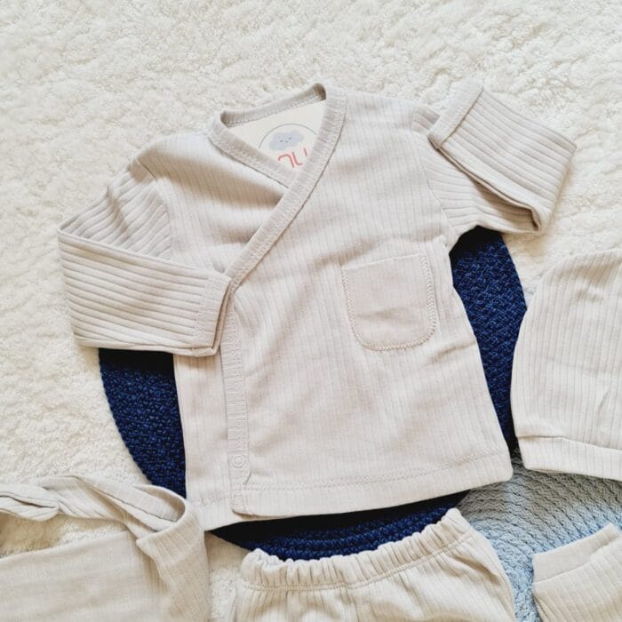 Natura Gri Hastane Çıkış Seti - Görsel 2