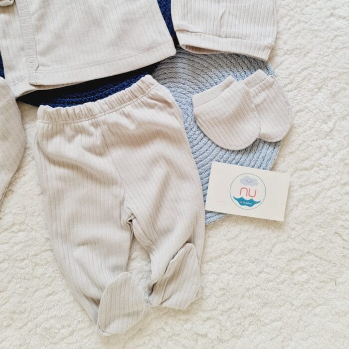 Natura Gri Hastane Çıkış Seti - Görsel 3