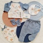 Sea Muslin Hastane Çıkış Seti