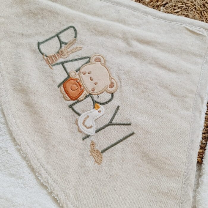 Baby Bebek Havlu ve Kesesi - Görsel 2