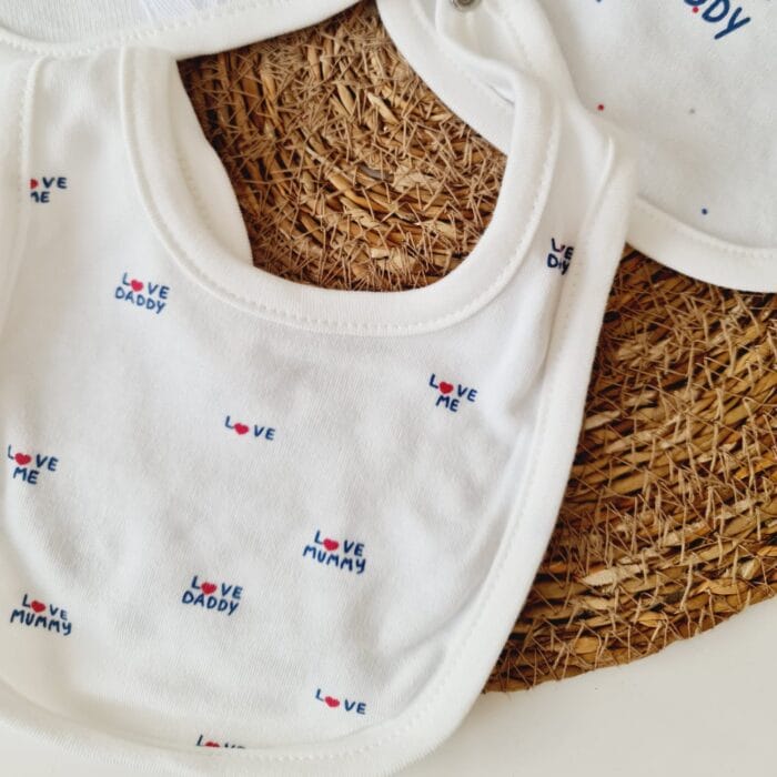 Mummy Love Daddy Önlük Seti - Görsel 3