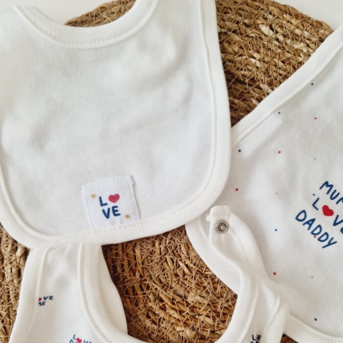 Mummy Love Daddy Önlük Seti - Görsel 4