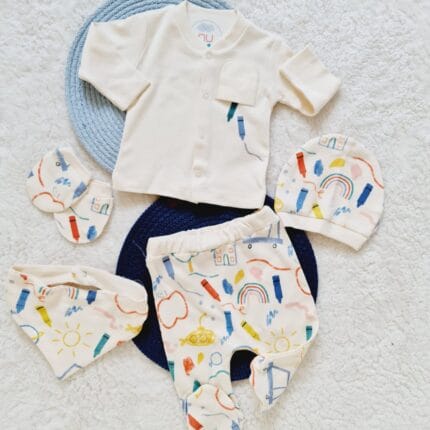 Pastel Hastane Çıkış Seti