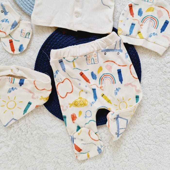 Pastel Hastane Çıkış Seti - Görsel 3