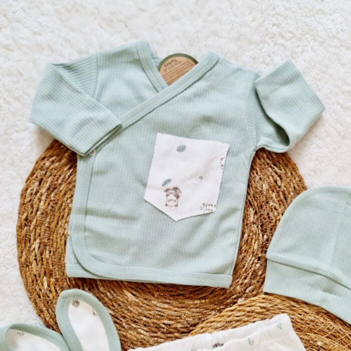 Pandalar Hastane Çıkış Seti - Görsel 2