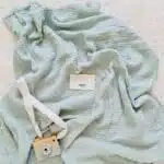 Mint 4 Katlı Muslin Battaniye