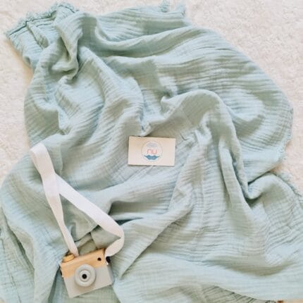 Mint 4 Katlı Muslin Battaniye