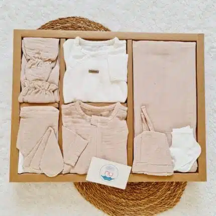 Latte Müslin Hastane Çıkış Seti