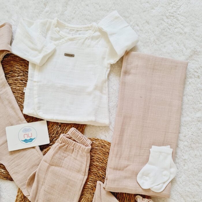 Latte Müslin Hastane Çıkış Seti - Görsel 4