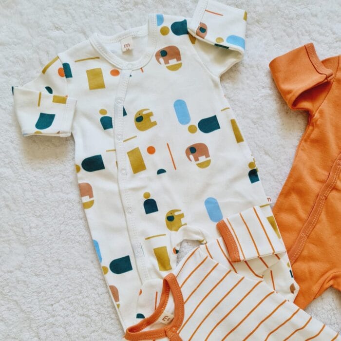 Orange Elephant 3 lu Tulum Seti - Görsel 2