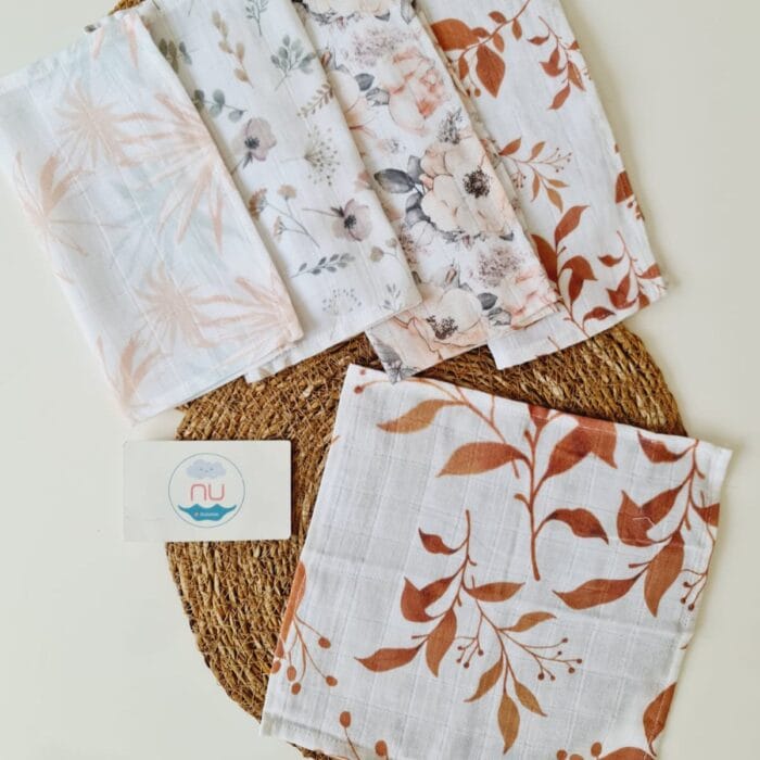 Garden 5 li Muslin Ağız Mendili - Görsel 1