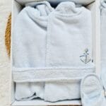 Ahoy Blue Bornoz Seti - Görsel 2