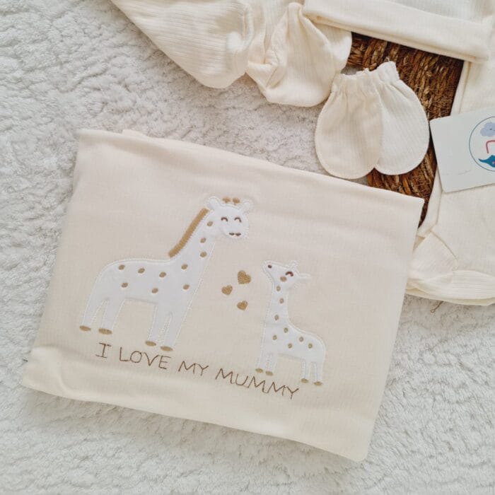 Mini Zürafa Hastane Çıkış Seti - Görsel 4