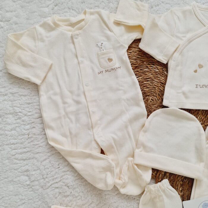 Mini Zürafa Hastane Çıkış Seti - Görsel 3