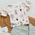 Animal (yeşil) Bebek Takımı - Görsel 2