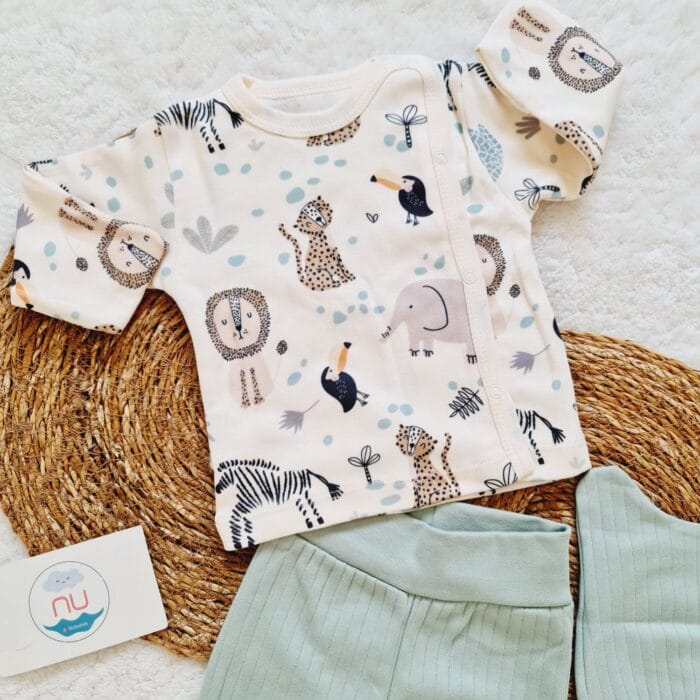 Animal (yeşil) Bebek Takımı - Görsel 2