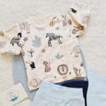 Animal (mavi) Bebek Takımı - Görsel 2
