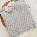 5 Kat Dolgulu Muslin Battaniye (Gri) - Görsel 3