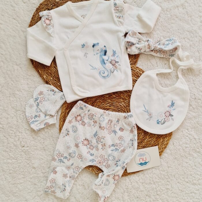 Deniz Atı Hastane Çıkış Seti - Görsel 1