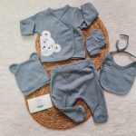 Baby Bear (Gri)Hastane Çıkış Seti