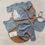 Baby Bear (Gri)Hastane Çıkış Seti